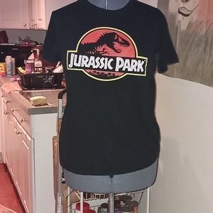 Men's Classic Jurassic Park Logo T-shirt